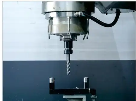 3D illustration of CNC machine axis movement directions